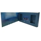 Factory personalized design 2.4 inch mini brochure video business card