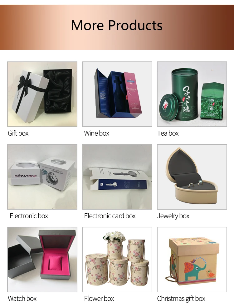 custom design fancy high quality oem/odm brown kraft paper box