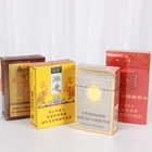 wholesale high quality custom print handmade empty storage gold paper hemp cigarette box