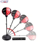 Adjustable Fitness Boxing Punch Pear Speed Ball Relaxed Boxing Punching Bag Speed Bag For Kids Children+Glove+Pump+Base+ Poles