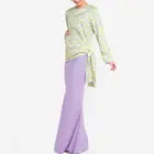 2019 Beautiful Jubah Dubai Kaftan Muslim Clothing Kurti Baju Kurung With Girl Islamic Dress