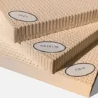 5 Stars feeling Vacuum pack natural latex memory faom mattress topper