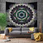 Bohemian Factory Digital Printed Hippie Bohemian Mandala Tapestry For Wall