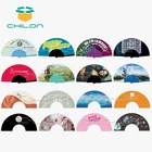 Hand Fan Events Fan Promotional Hand Fan Promotional Plastic Hand Fan With Side Paper Printing For Events