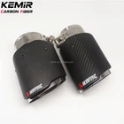 Exhaust Customized Size Universal Akrapovic Carbon Fiber Exhaust Pipe Tips