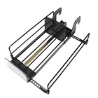 Single or double Lane Pusher Supermarket Package Product And Bottle/Drink Metal Shelf Pusher System