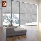 100% polyester jacquard roll up fabric for blind