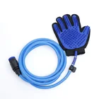 Pet Grooming Glove Bathing Cleaning Gloves Double Sided - Cat Washing Mitt