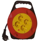 Extension socket 4* German socket cable reel With Switch and with children protection