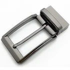 35mm inner size zinc gun metal alloy roller pin belt buckle