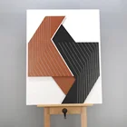 Wall Art Wood Arts Wood 3D Wall Art Wood Craft Modern Artwork Decorations For Home Wall Arts