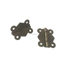 Manufacture Antique brass Color Metal Hinge For Wooden Jewelry Box