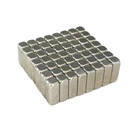Factory magnet silver-plated bar rare earth magnet for magnetic filter bar and magnetic push pins 8mm*3.3mm*3mm