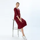 China Garment Factory's New Customized Fashion Women's 7-Sleeve Dresses in 2019
