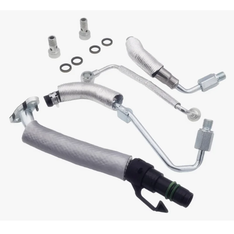 Turbo Charger Coolant Return Hose Line For Cru Ze L Oe