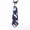 PGTE0701New handmade children cartoon tie cotton cartoon style rubber band tie kid necktie