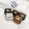 2019 New Korean Mini Cute Messenger Bag Shell Purse Leather Handbags Chain Bag for Kids