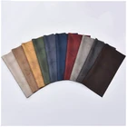 100%Polyester Warp Knitting Bronzing Suede/Faux Leather Upholstery Fabric