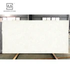 Modern stone factory polish white quartz countertop barthroom vanity top