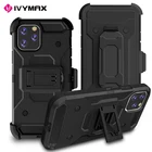 IVYMAX Holster combo case with kickstand for iphone11 case
