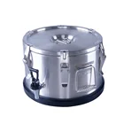 High quality commercial restaurant stainless steel bucket milk tea barrel