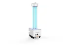Screen Disinfecting Robot 6-inch Screen Remote Intelligent Control UVC Robot For Hospital