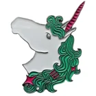 Custom iron die struck hard enamel metal pin badge with your own design magnetic back logo lapel pins