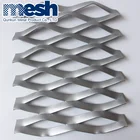 flat expanded metal mesh for outdoor furniture or construction