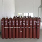 Hot sale factory direct CH4 special gas methane High purity gas 40L purity 99.9% methane gas cylinder