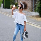 new style infant tollder Tops and Pants 2 Pieces Summer Children's girl clothing Set Suits