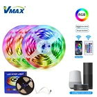 Led Strip Led Vmax 5050-18 Outdoor Smart 220V Waterproof Light Ip65 Led RGB Strip Lights