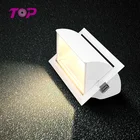 china made 45w 60w IP44 CCT adjustable recessed SMD led square downlight dimmable drive for down light