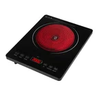 2000W Ceramic Portable Infrared Coil Stove Electric Single Hot Plate Hob