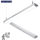 Wholesale price 2ft 4ft 5ft 1200mm 1500mm 40w 60w 80w shop linear tube lamp fluorescent fixture led batten light