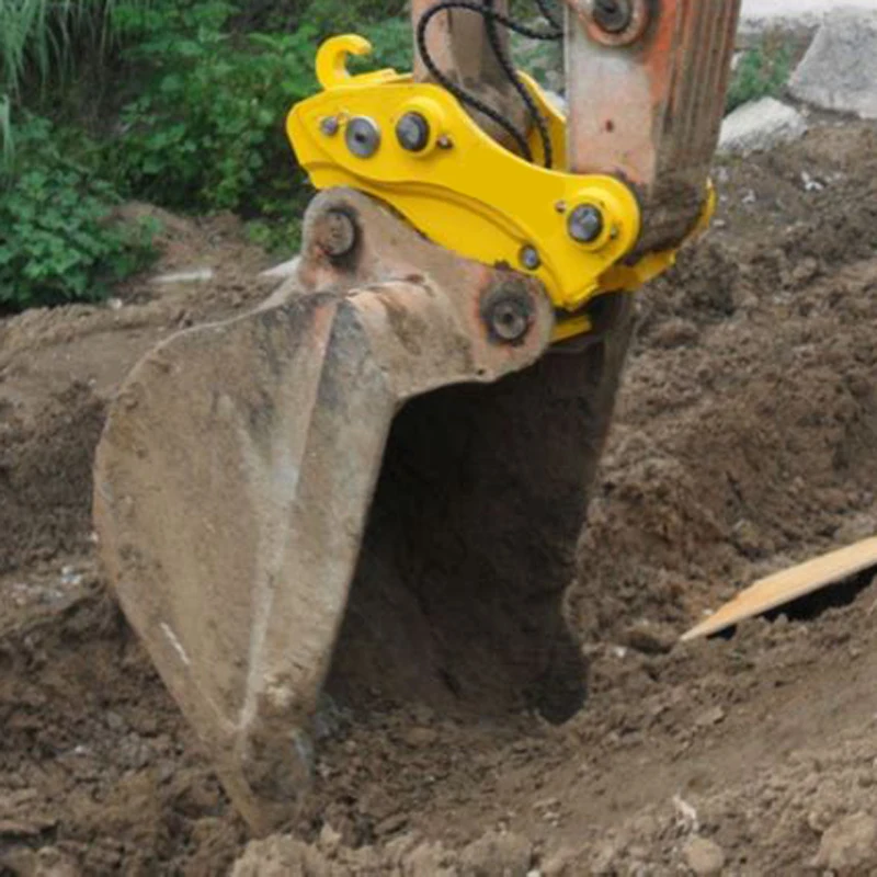 easy change excavator hydraulic quick coupler bucket