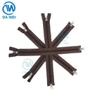 DAWEI Wholesale 5# Nylon Autolock Double Slider Zipper