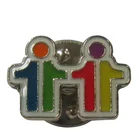 Scenic Spots and Historic Sites Souvenir Tin Button Badge
