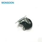 Monsoon Good Hollow Kingpin Caster Wheel With Locks Hollow Kingpin Swivel Hospital Furniture Caster Industrial Caster