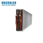 Air conditioner condenser coil/evaporator for refrigeration