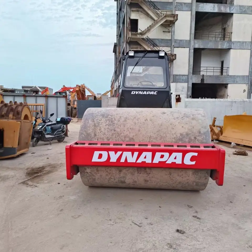 Single Drum Dynapac Roller Ca D Ca Vibratory Roller Made In Sweden