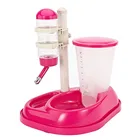 EBES Multipurpose elevated ant pet drinking water feeder food slow feeding travel bowl for dog cat