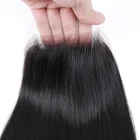 New Design Hd Brazilian Hair Transparent Silk Base lace Hair 4*4 Closure