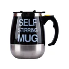 Stainless Steel 2020 New 450ml Automatic Stainless Steel Self Mixing Stirring Magnetic Coffee Mug
