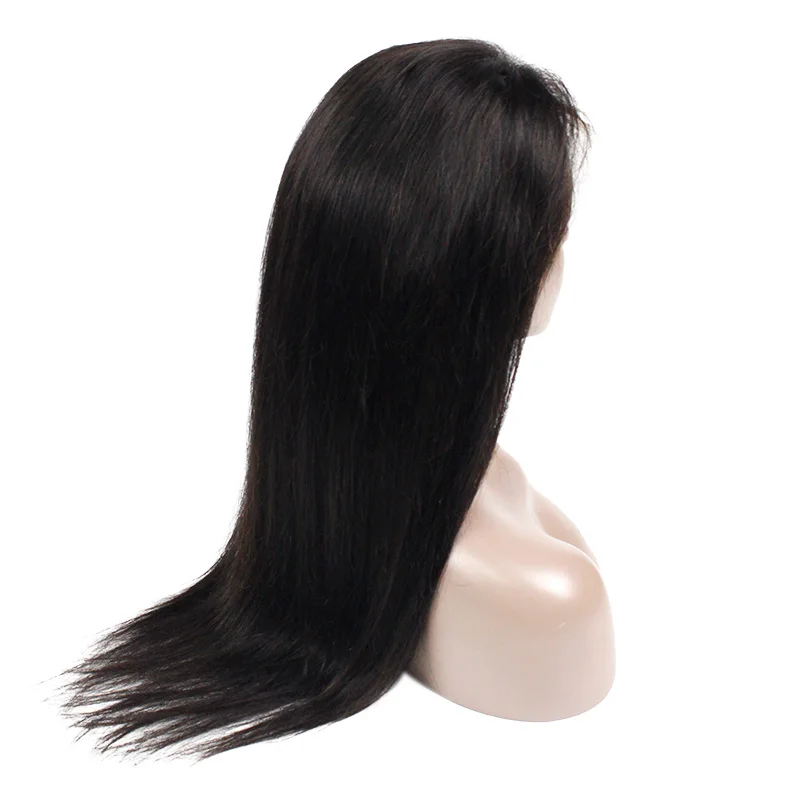 Customize 10a straight full hd lace brazillian human hair wig cuticle aligned virgin hair wigs for white women