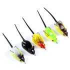 Wholesale 8.2G 5.1CM Pesca Soft Silicone Mouse Fishing Lure , Artificial Lifelike Rat Bait for Sale