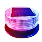 IP68 water proof outdoor solar flashing light traffic flashing warning light