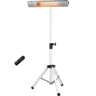 Remote Control Outdoor Patio Heater With Triangle Stand