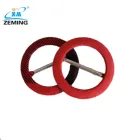 Cover Covered Buckle Factory Price Round Shape Cover Aluminum Covered Buckle Blank