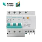 Factory Price 3 Pole 20a 75ma residual current circuit breaker rccb TGB1NLE-32 3P+N C20 circuit breaker