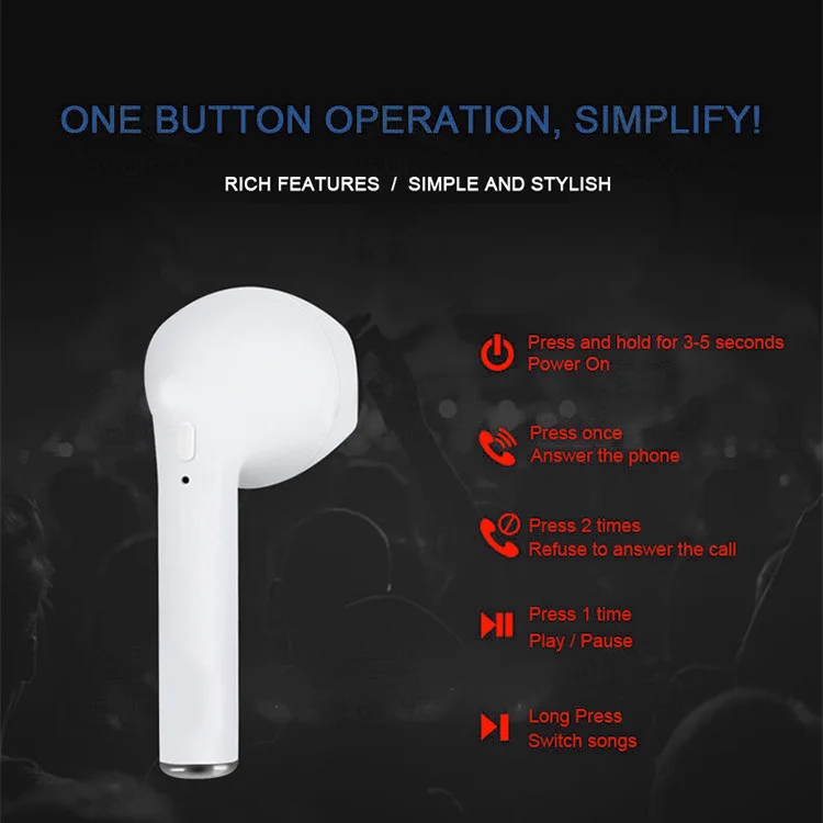 2019 Hot Selling BT Earphone V5.0 i9s TWS Mini Wireless Earbuds Dual Calling for all smartphone - ANKUX.COM